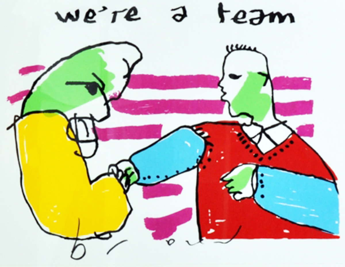 We're a team